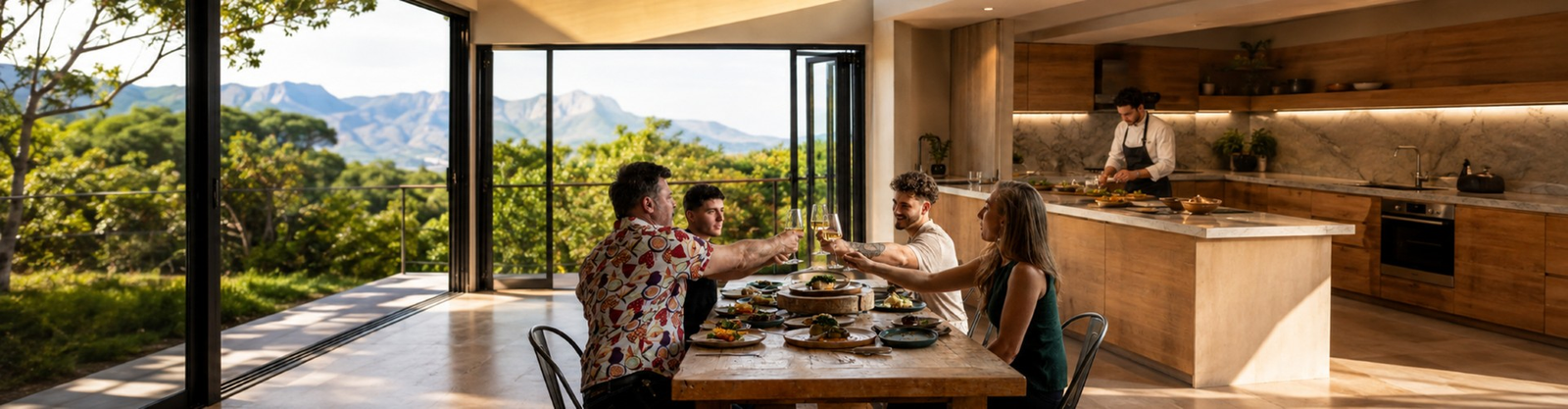 Tamboerskloof private chef dining experience